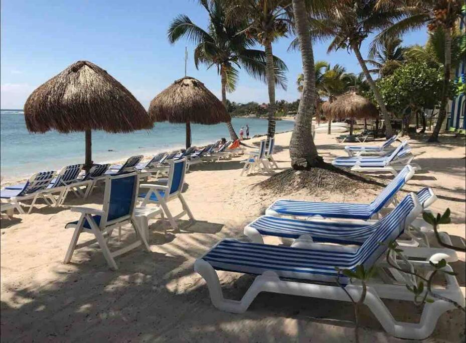 Beachfront Akumal Half Moon Bay ภายนอก รูปภาพ